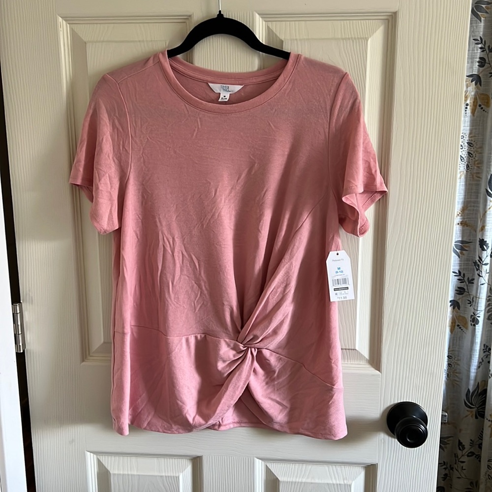Pink Tie Shirt